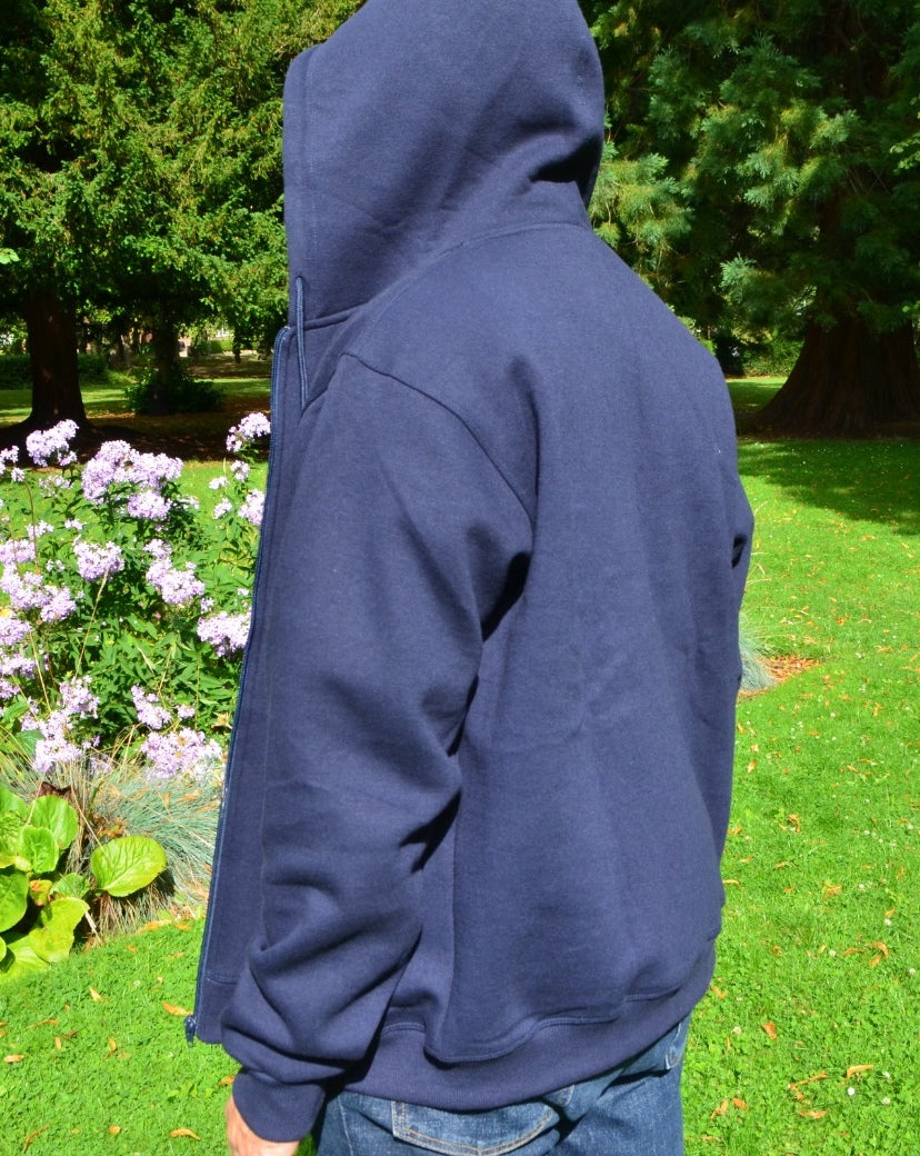 Mens Navy blue Pigeonbox hoodie