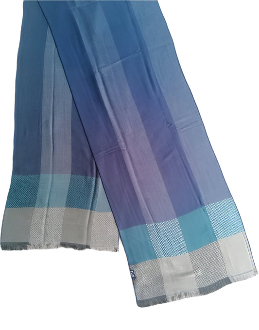 Blue steel scarf