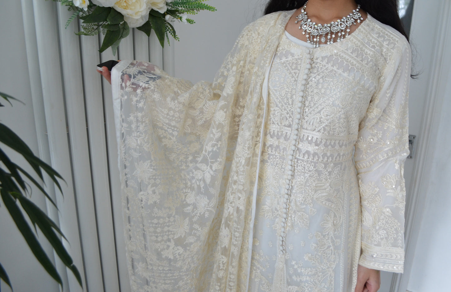 Beautiful Chiffon Kameez set